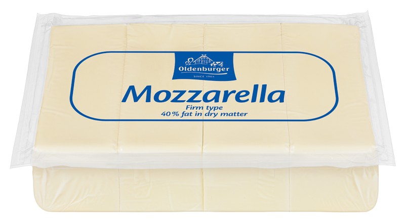 Oldenburger Mozzarella 40% fat i.d.m., 10kg | P11618